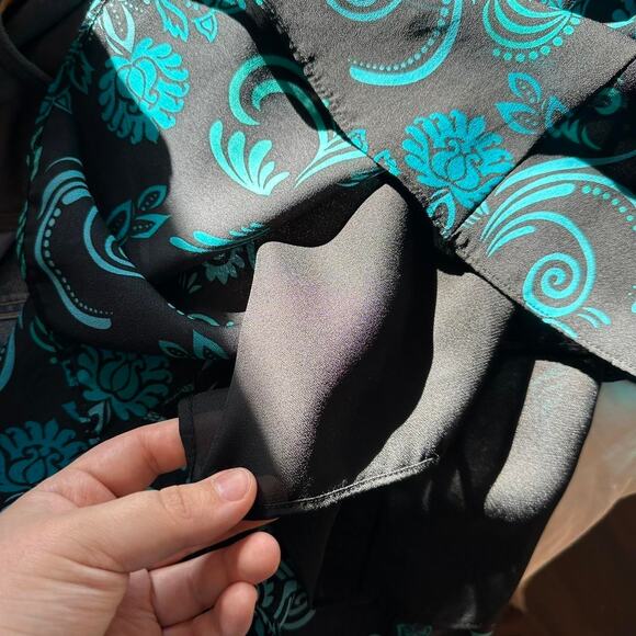 90s black midi skirt - Picture 6 of 8